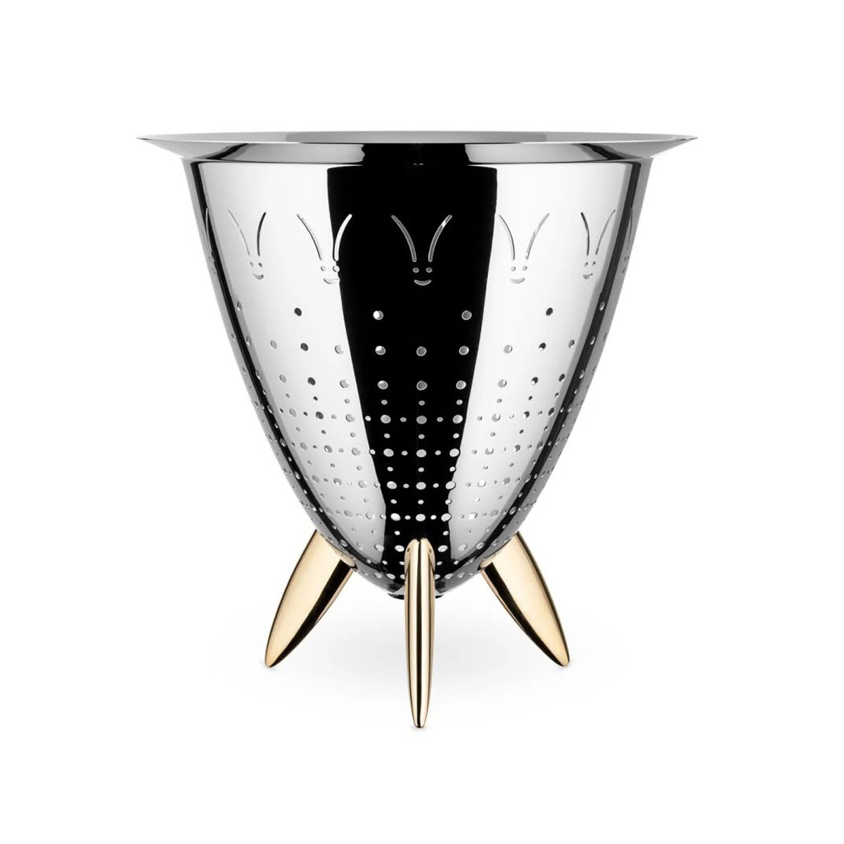 Alessi 90025 Max le chinois Scolatoio in acciaio inox