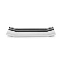 Alessi 90068 Arran Vassoio rettangolare in acciaio Inox vista