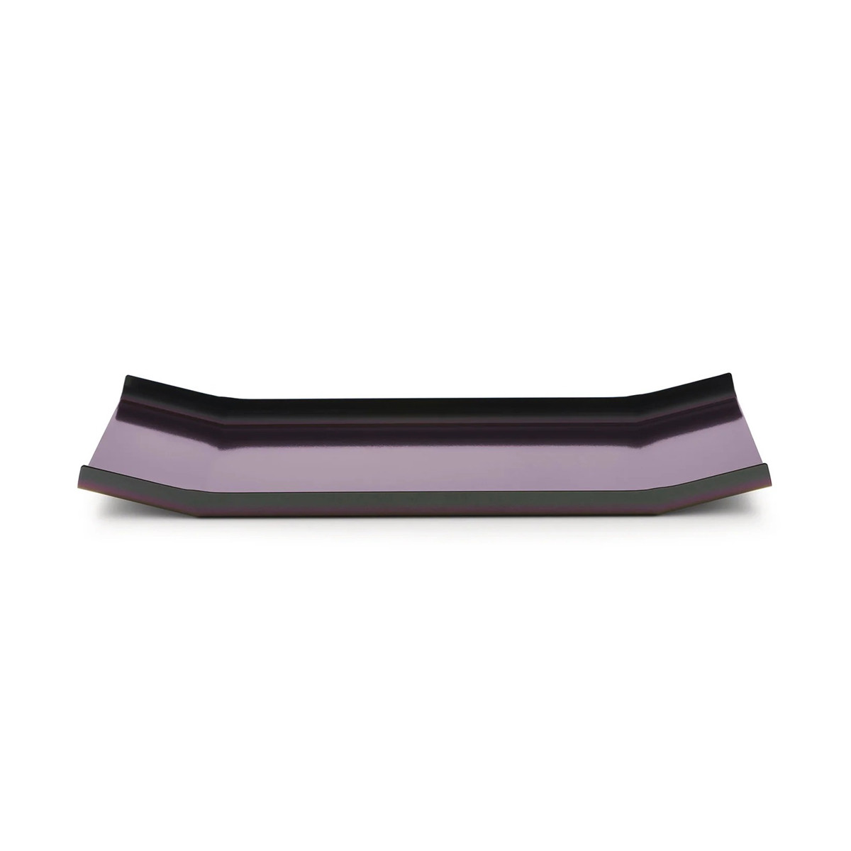 Alessi 90068 PGR Arran Vassoio rettangolare in acciaio colorato Purplegreen