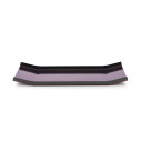 Alessi 90068 PGR Arran Vassoio rettangolare in acciaio colorato Purplegreen vista