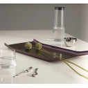 Alessi 90068 PGR Arran Vassoio rettangolare in acciaio colorato Purplegreen ambientazione
