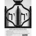 Alessi 9095/6AZFM La cupola Caffettiera espresso Azzurro dettaglio