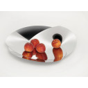 Alessi ABI02 Resonance Fruttiera in acciaio Inox ambientazione