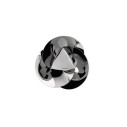 Alessi ABI03 Harmonic Cestino in acciaio Inox vista
