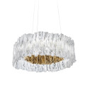 Accordeon Suspension lampada a sospensione Gold Slamp vista