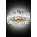 Accordeon Suspension lampada a sospensione Gold Slamp ambientazione