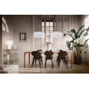 Accordeon Suspension lampada a sospensione White Slamp ambientazione