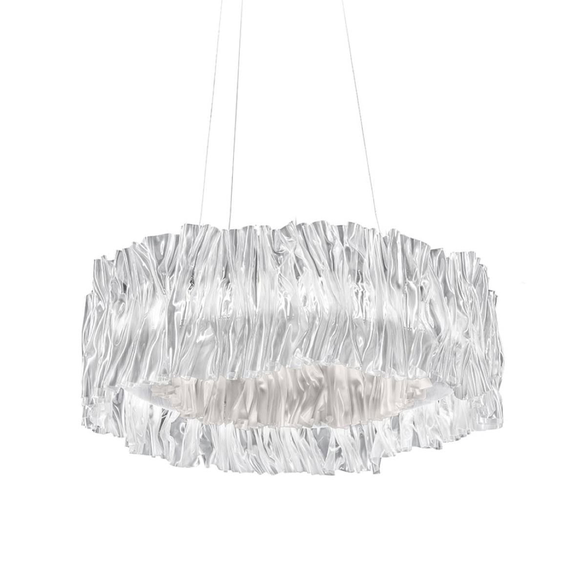 Accordeon Suspension lampada a sospensione White
