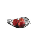 ALESSI ACO03 B Trinity Fruttiera in acciaio colorato Nero vista