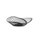 ALESSI ACO03 B Trinity Fruttiera in acciaio colorato Nero vista