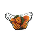 Alessi ACO04/16 B Trinity Portaagrumi in acciaio colorato Nero vista