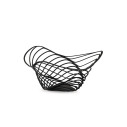 Alessi ACO04/16 B Trinity Portaagrumi in acciaio colorato Nero vista