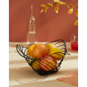 Alessi ACO04/16 B Trinity Portaagrumi in acciaio colorato Nero ambientazione