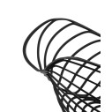 Alessi ACO04/16 B Trinity Portaagrumi in acciaio colorato Nero dettaglio