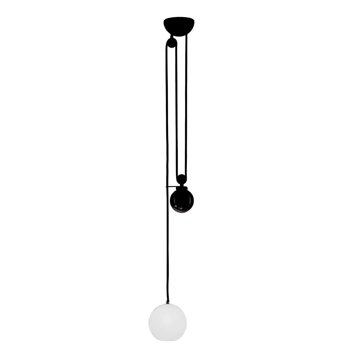 Artemide Aggregato Saliscendi Sfera Ø 25 Lampada a sospensione