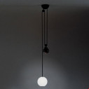 Artemide Aggregato Saliscendi Sfera Ø 25 Lampada a sospensione vista