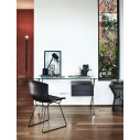 Knoll Albini Mini Desk Scrivania rovere tinto nero ambientazione