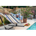La Siesta Alisio Sea Salt Amaca a bastone Doppia outdoor ambientazione