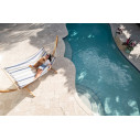 La Siesta Alisio Sea Salt Amaca a bastone Doppia outdoor ambientazione