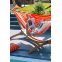 La Siesta Alisio Toucan Amaca a bastone Doppia outdoor ambientazione