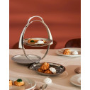 ALESSI AM37 Anna Gong Alzata pieghevole in acciaio Inox ambientazione