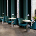 Amelie lampada da tavolo LED Bianco Zafferano ambientazione