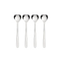 Alessi AMMI01CUS4 Big Love Set di quattro cucchiaini da gelato in acciaio Inox vista