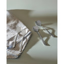 Alessi AMMI08/7 Set di quattro cucchiaini da tè in acciaio Inox ambientazione