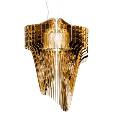 Aria Suspension L lampada a sospensione Gold