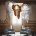Aria Suspension L lampada a sospensione Transparent Slamp ambientazione