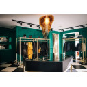 Aria Suspension S lampada a sospensione Gold Slamp ambientazione