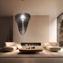 Aria Suspension XL lampada a sospensione Black Fade Slamp ambientazione