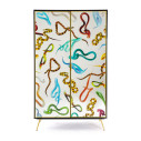 Armadio Snakes Black Seletti vista
