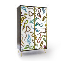 Armadio Snakes Black Seletti vista