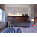 Artemide Tolomeo Basculante Sospensione 2 Bracci ambientazione