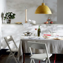 ALESSI ASPN7032 Piana Sedia pieghevole Grigio ambientazione
