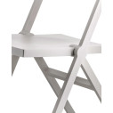 Alessi ASPN9001 Piana Sedia pieghevole Bianco dettaglio