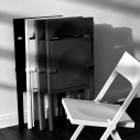 Alessi ASPN9001 Piana Sedia pieghevole Nero ambientata