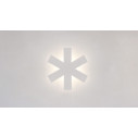 Asterisk 2516R lampada a parete 9010 novantadieci ambientazione