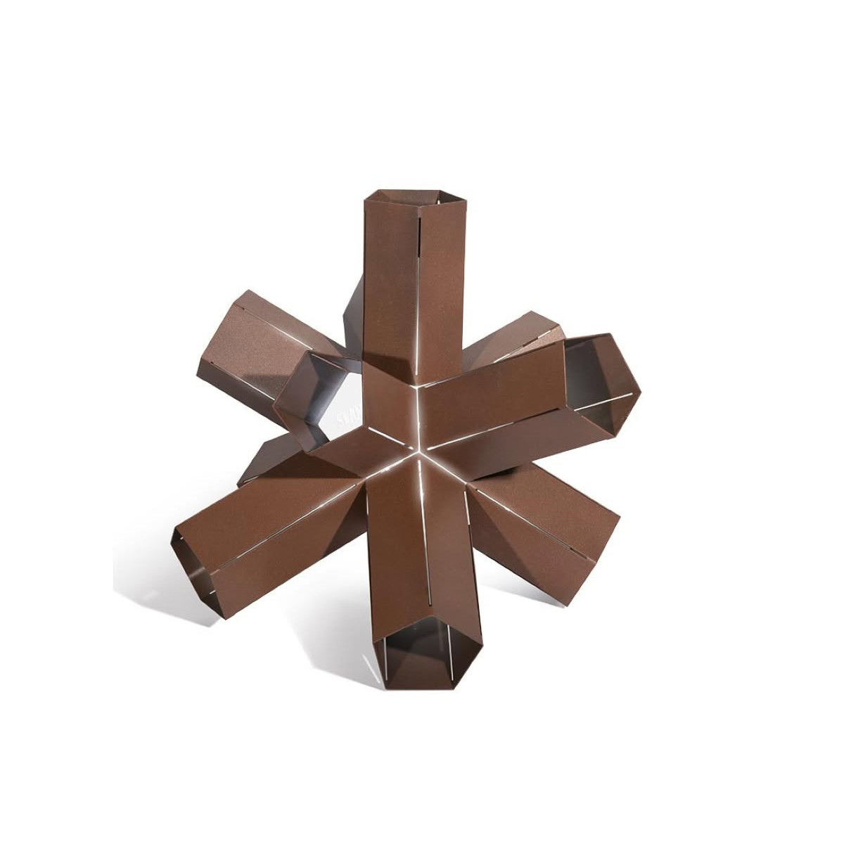 Bang Step Light Large lampada da esterno Corten
