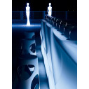 Baraonda 2.0 bancone lineare luminoso Myyour ambientazione LED RGBW