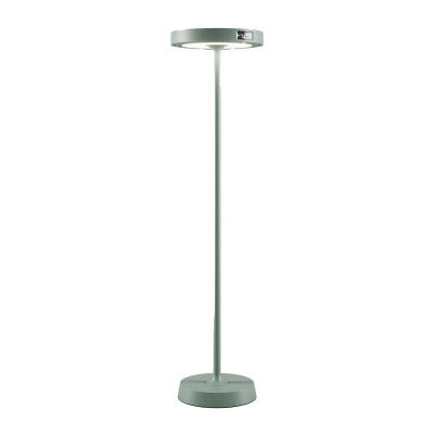 Barbell Solar LED lampada da terra solare ricaricabile Salvia