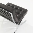 Knoll Mies Van Der Rohe Barcelona Relax Poltrona Pelle Venezia Edizione Speciale dettaglio