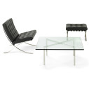 Knoll Mies Van Der Rohe Barcelona Relax Poltrona Pelle Venezia Edizione Speciale vista
