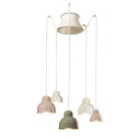 Lampadario Berimbau C2606 Decò Ferroluce vista