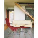 Knoll Bertoia Bird Poltrona rivestita ambientazione