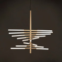 Bianca Twist Large lampada a sospensione Contardi ambientazione