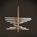 Bianca Twist Medium lampada a sospensione Contardi ambientazione
