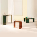 Bisel Tavolino 100x91x40 Glas ambientazione