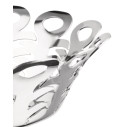 Alessi BM21/25 Vimini Cestino traforato in acciaio Inox dettaglio